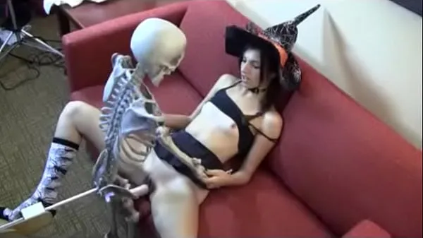 Hot Who is she? Witch fucking skeleton clips Clips