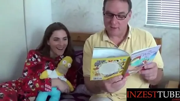 Hot step Daddy Reads Daughter a Bedtime Story clips Clips