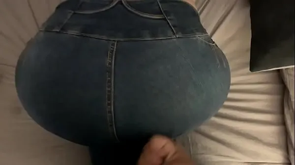 Hot I cum in my wife's pants with a tremendous ass clips Clips