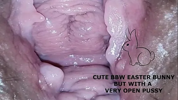 گرم Cute bbw bunny, but with a very open pussy کلپس کلپس