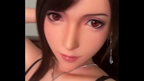 Hot FF7 Remake Tifa Lockhart Sex Doll Super Realistic Silicone clips Clips