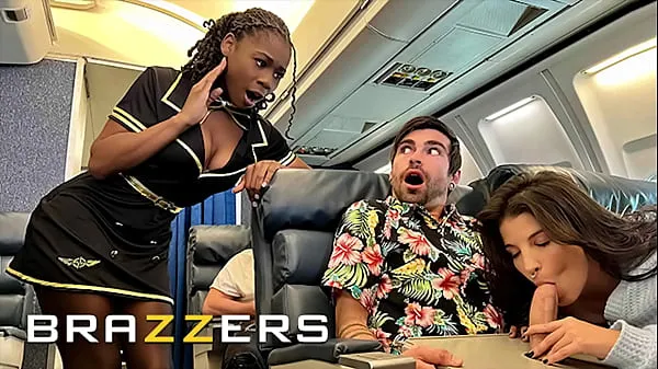 Hot Lucky Gets Fucked With Flight Attendant Hazel Grace In Private When LaSirena69 Comes & Joins For A Hot 3some - BRAZZERS clips Clips